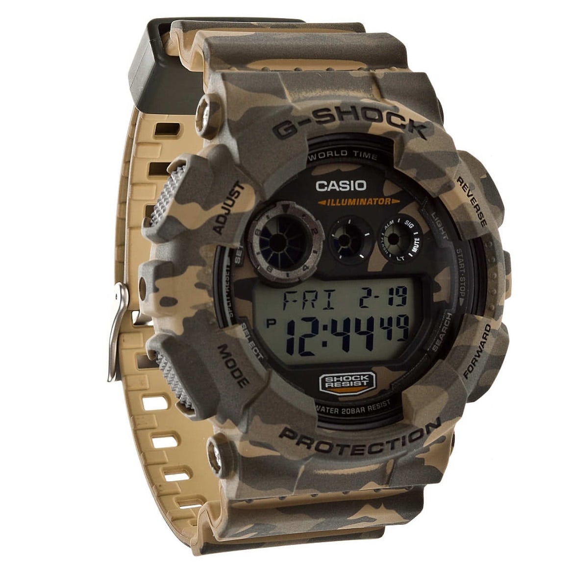 apasionado aventuras Transitorio Casio G-SHOCK Jungle Camo GD-120CM-5 reloj deportivo casual camuflajeado  para hombre - TIME Guatemala