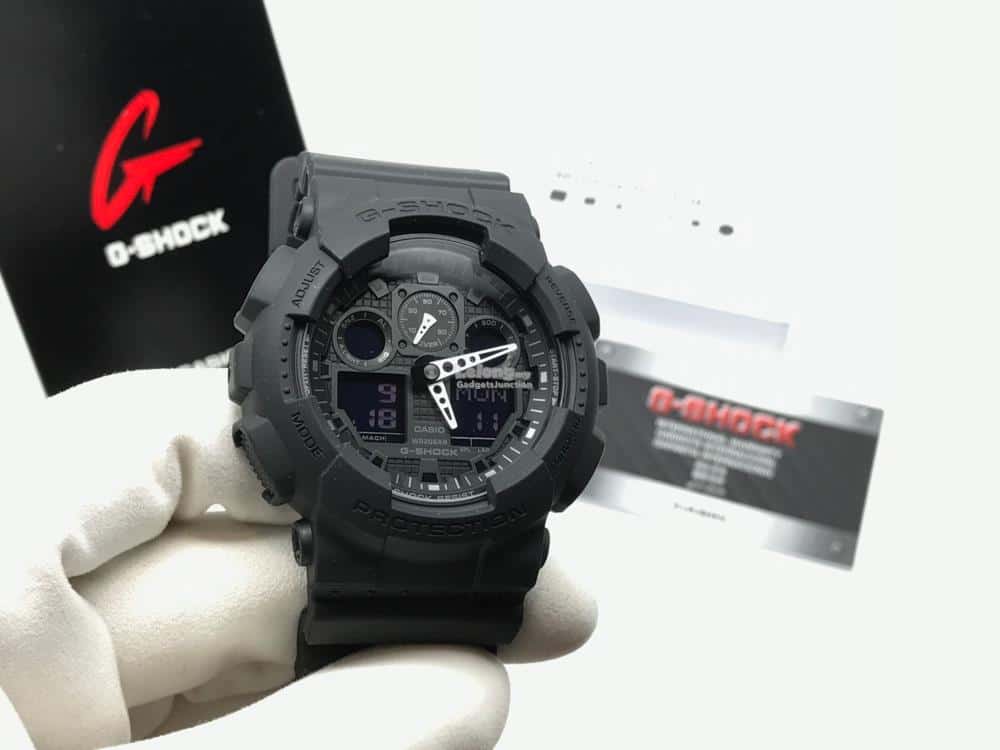 Casio GA-100RC-1AJF [Serie G-Shock Teal and Brown Color Series] Reloj para  hombre Japón Import Abril 2023 Modelo negro, Negro -, Automático completo