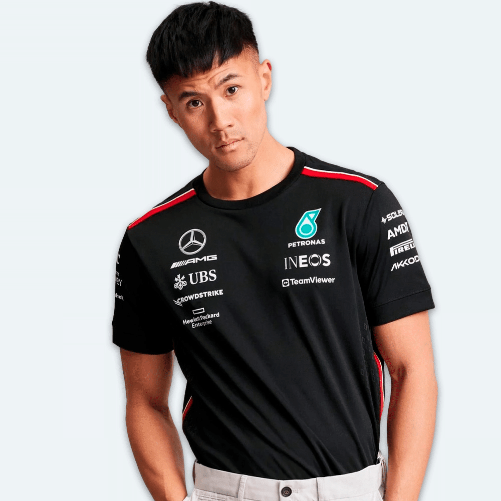 Camiseta del equipo Mercedes AMG Petronas F1 2023
